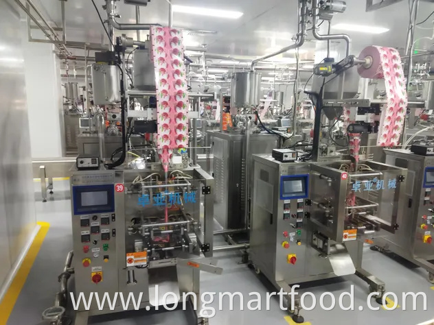 Wholesale OEM Factory Fruity Flavor Mini Bag Candy Liquid Sweet Candy